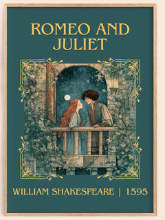 Romeo and Juliet Classic Book Art Print by William Shakespeare