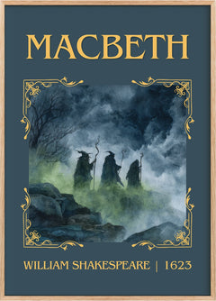 Macbeth Classic Book Art Print by William Shakespeare