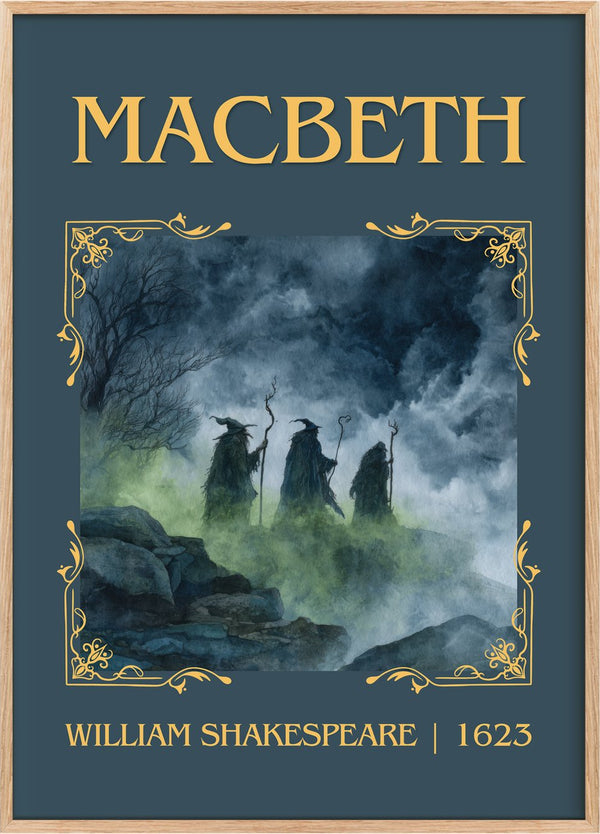 Macbeth Classic Book Art Print by William Shakespeare