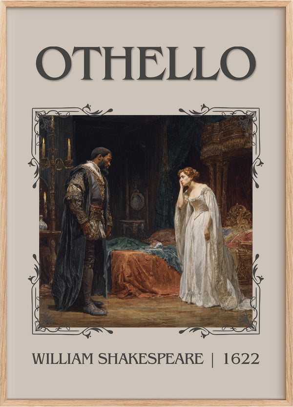 Othello Classic Book Art Print by William Shakespeare