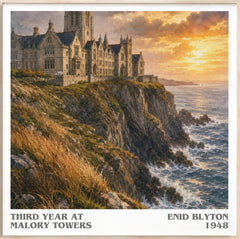 Third Year At Malory Towers Literary Art Print by Enid Blyton