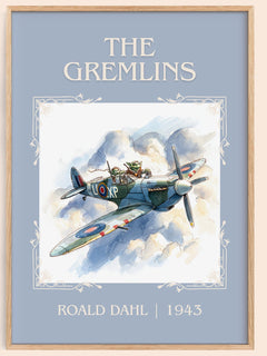 The Gremlins Classic Book Art Print by Roald Dahl