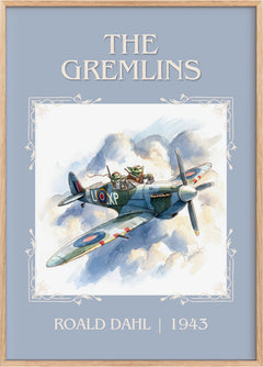 The Gremlins Classic Book Art Print by Roald Dahl
