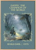 Danny, The Champion Of The World Classic Book Art Print by Roald Dahl