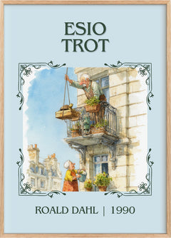 Esio Trot Classic Book Art Print by Roald Dahl