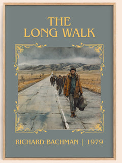 The Long Walk Classic Book Art Print by Richard Bachman