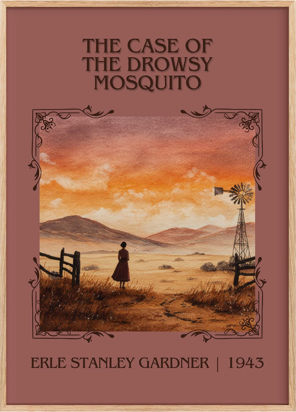Case of the Drowsy Mosquito Classic Book Art Print by E. Gardner