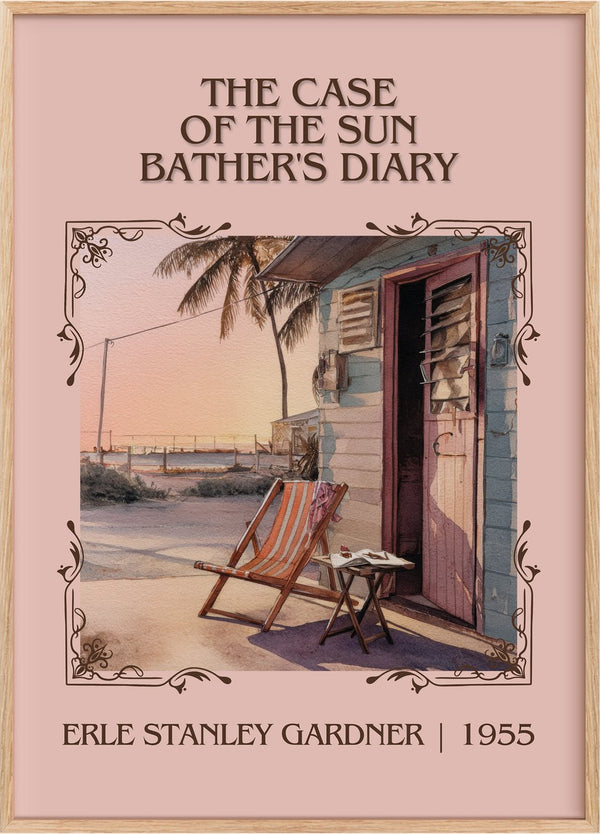 Case of the Sun Bather's Diary Classic Book Art Print by E. Gardner