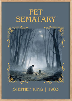 Pet Sematary Classic Book Art Print by Stephen King