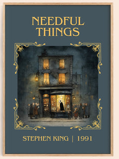 Needful Things Classic Book Art Print by Stephen King