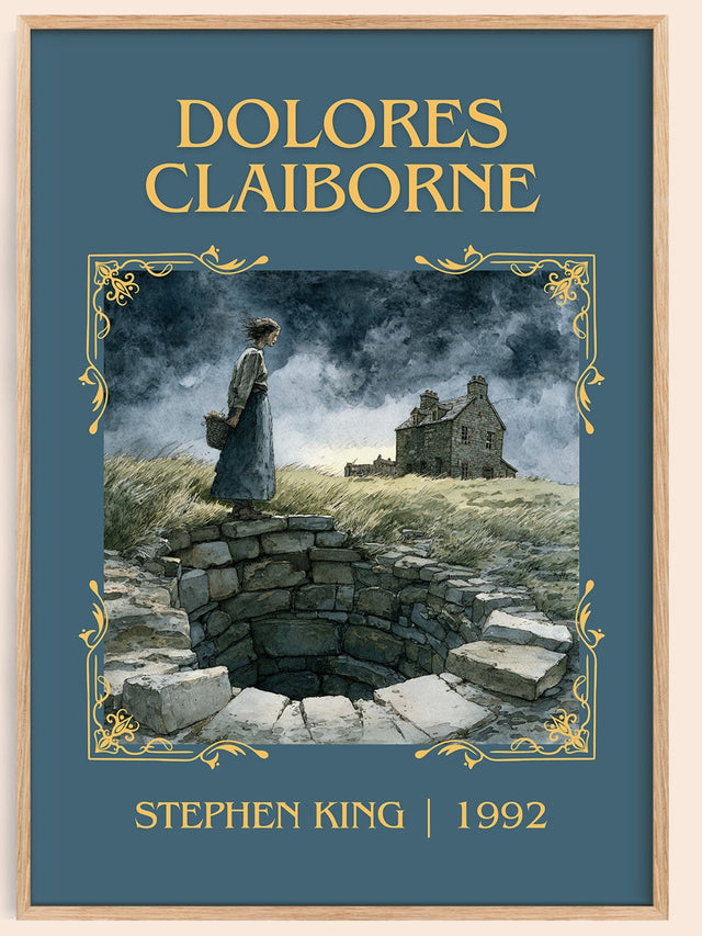 Dolores Claiborne Classic Book Art Print by Stephen King