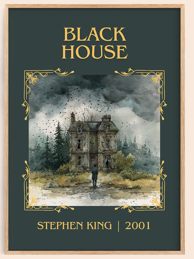 Black House Classic Book Art Print by Stephen King