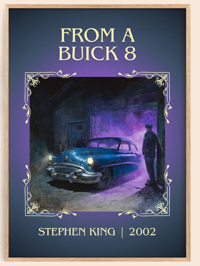 From a Buick 8 Classic Book Art Print by Stephen King