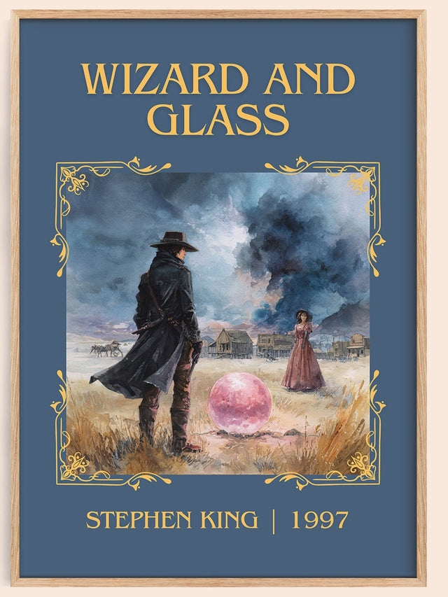 Wizard and Glass Classic Book Art Print by Stephen King