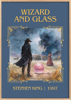 Wizard and Glass Classic Book Art Print by Stephen King