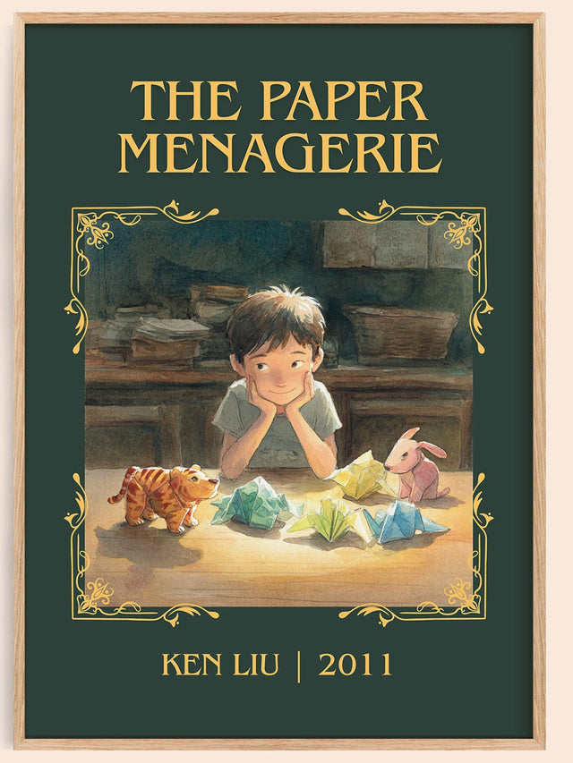 The Paper Menagerie Classic Book Art Print by Ken Liu