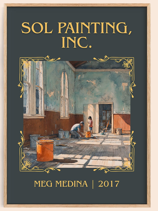 Sol Painting, Inc Classic Book Art Print by Meg Madina