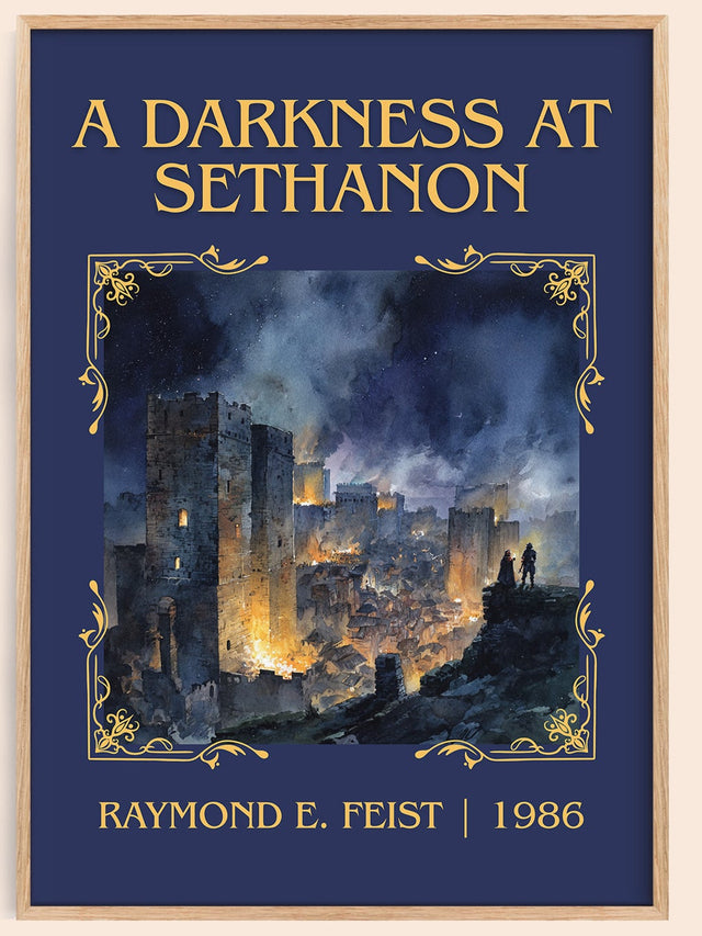 A Darkness at Sethanon Classic Book Art Print by Raymond E. Feist