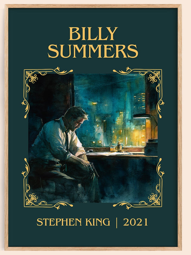 Billy Summers Classic Book Art Print by Stephen King