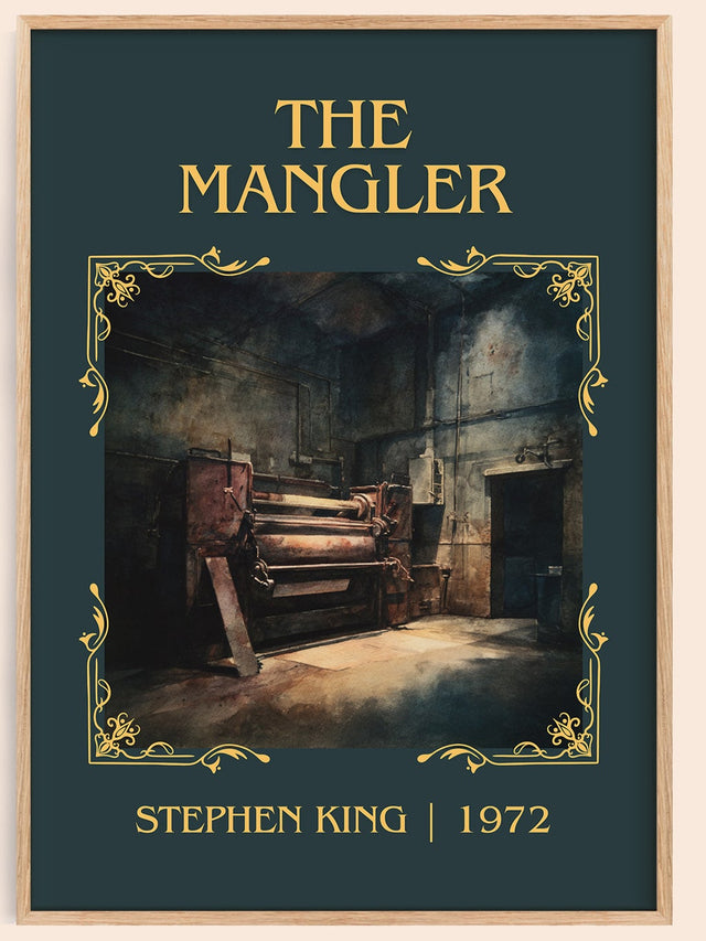 The Mangler Classic Book Art Print by Stephen King