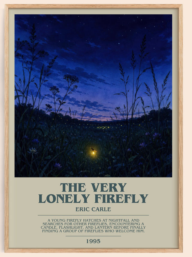 The Very Lonely Firefly Bookish Wall Art by Eric Carle