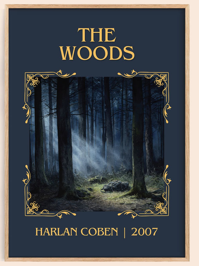 The Woods Classic Book Art Print by Harlan Coben