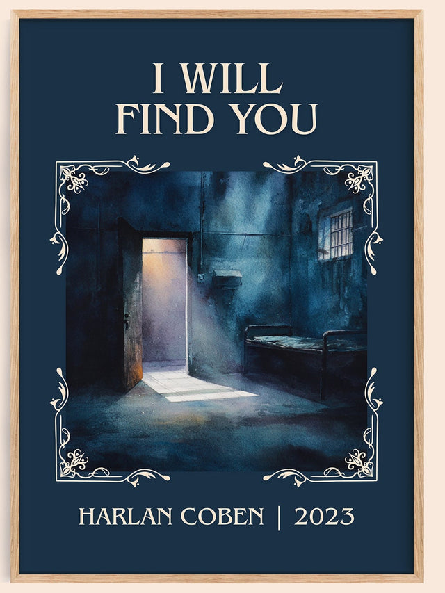 I Will Find You Classic Book Art Print by Harlan Coben