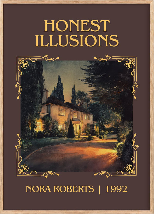 Honest Illusions Classic Book Art Print by Nora Roberts