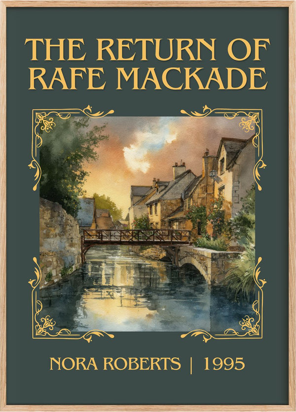 The Return of Rafe MacKade Classic Book Art Print by Nora Roberts