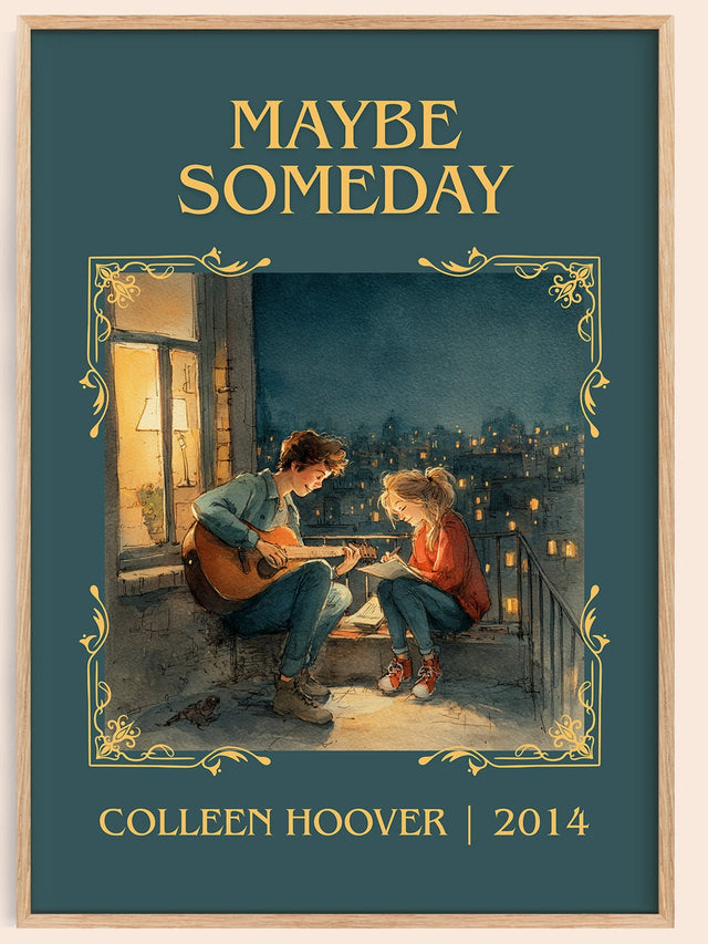 Maybe Someday Classic Book Art Print by Colleen Hoover