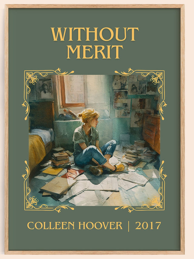 Without Merit Classic Book Art Print by Colleen Hoover