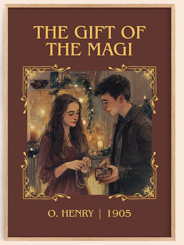 The Gift Of The Magi Classic Book Art Print by O. Henry