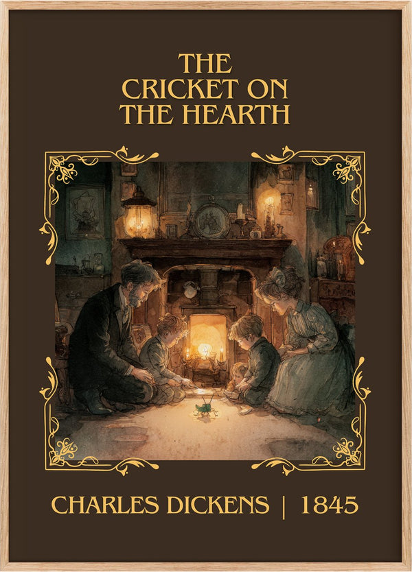 The Cricket On The Hearth Classic Book Art Print by Charles Dickens