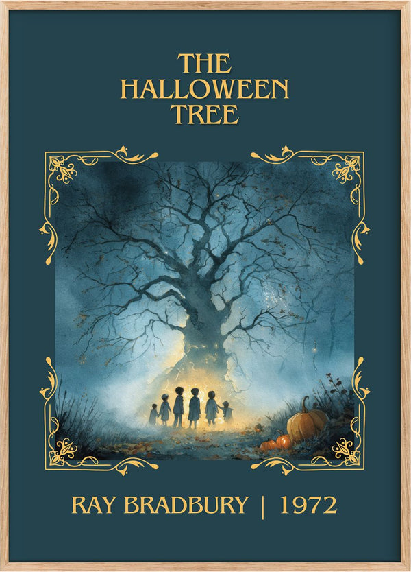 The Halloween Tree Classic Book Art Print by Ray Bradbury