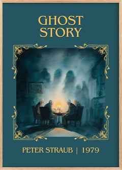 Ghost Story Classic Book Art Print by Peter Straub