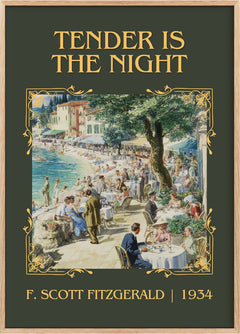 Tender Is The Night Classic Book Art Print by F. Scott Fitzgerald