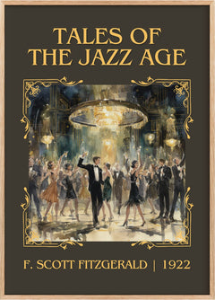 Tales Of The Jazz Age Classic Book Art Print by F. Scott Fitzgerald