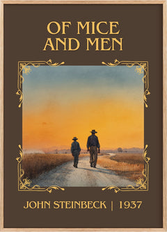 Of Mice And Men Classic Book Art Print by John Steinbeck