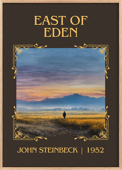 East Of Eden Classic Book Art Print by John Steinbeck