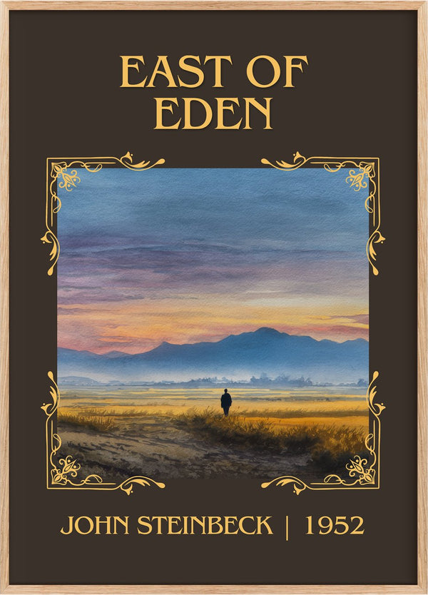 East Of Eden Classic Book Art Print by John Steinbeck