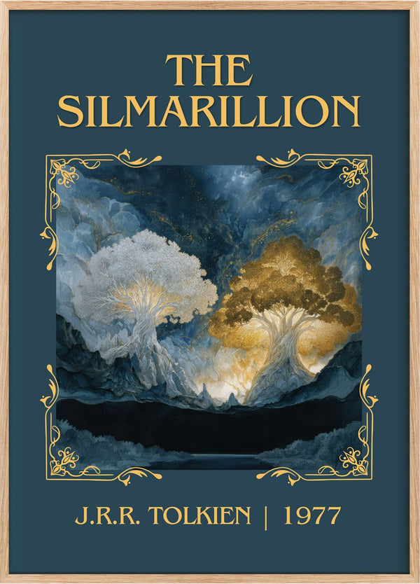 The Silmarillion Classic Book Art Print by J.R.R. Tolkien