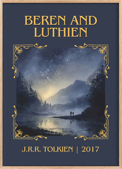 Beren And Lúthien Classic Book Art Print by J.R.R. Tolkien