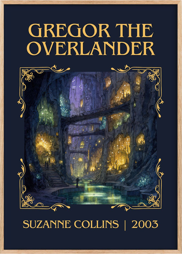 Gregor The Overlander Classic Book Art Print by Suzanne Collins