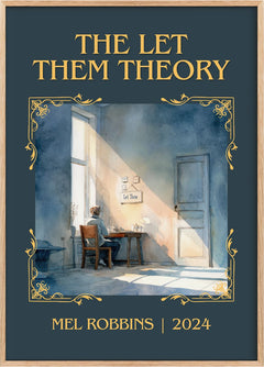 The Let Them Theory Classic Book Art Print by Mel Robbins