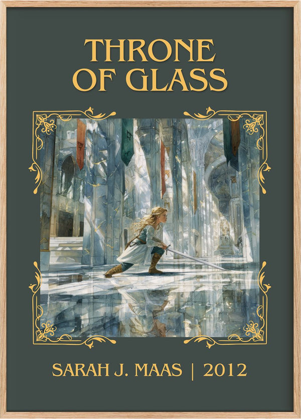 Throne Of Glass Classic Book Art Print by Sarah J. Maas