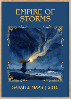 Empire Of Storms Classic Book Art Print by Sarah J. Maas