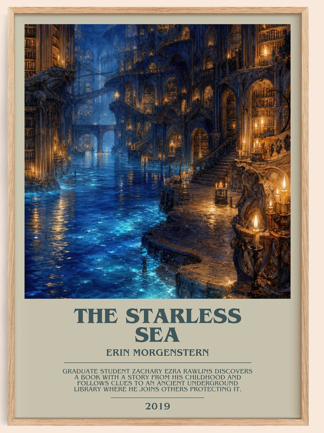 The Starless Sea Bookish Wall Art by Erin Morgenstern