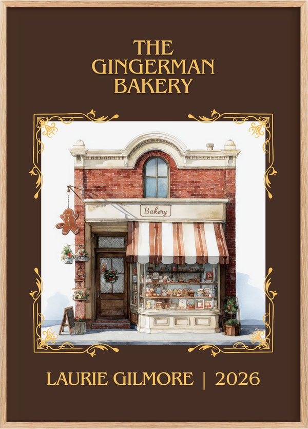 The Gingerman Bakery Classic Book Art Print by Laurie Gilmore