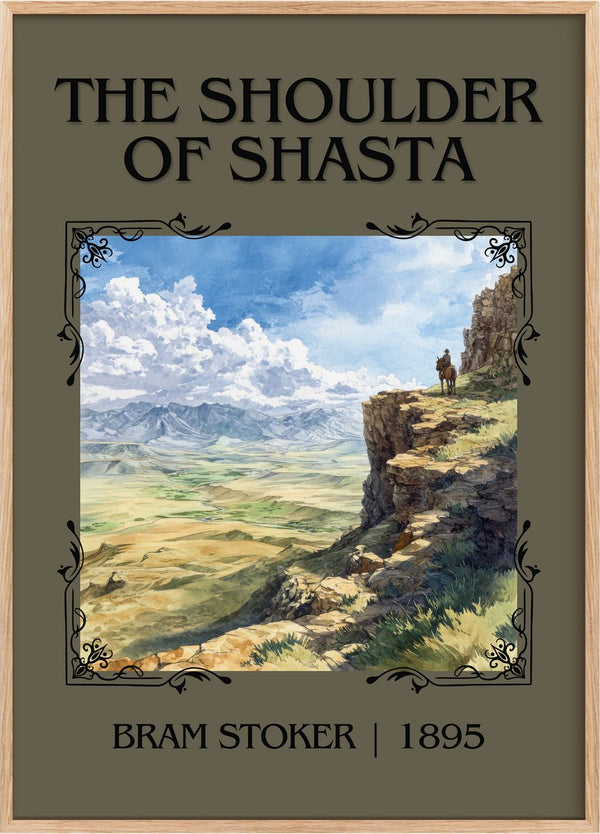 The Shoulder Of Shasta Classic Book Art Print by Bram Stoker