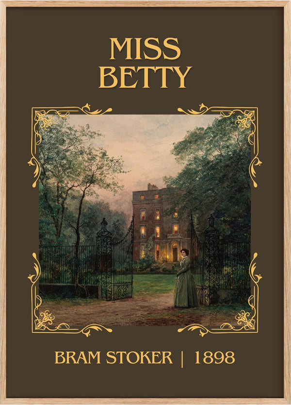 Miss Betty Classic Book Art Print by Bram Stoker